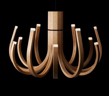 mikko-paakkanen-JUNE-LED-lights-chandelier-natural-wood-for-Nikari