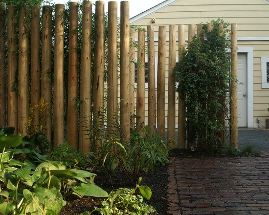 privacy fence design free standing tubes