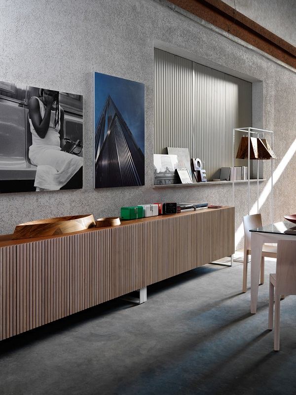 stylish furniture ecclectic interior design cabinet wall art