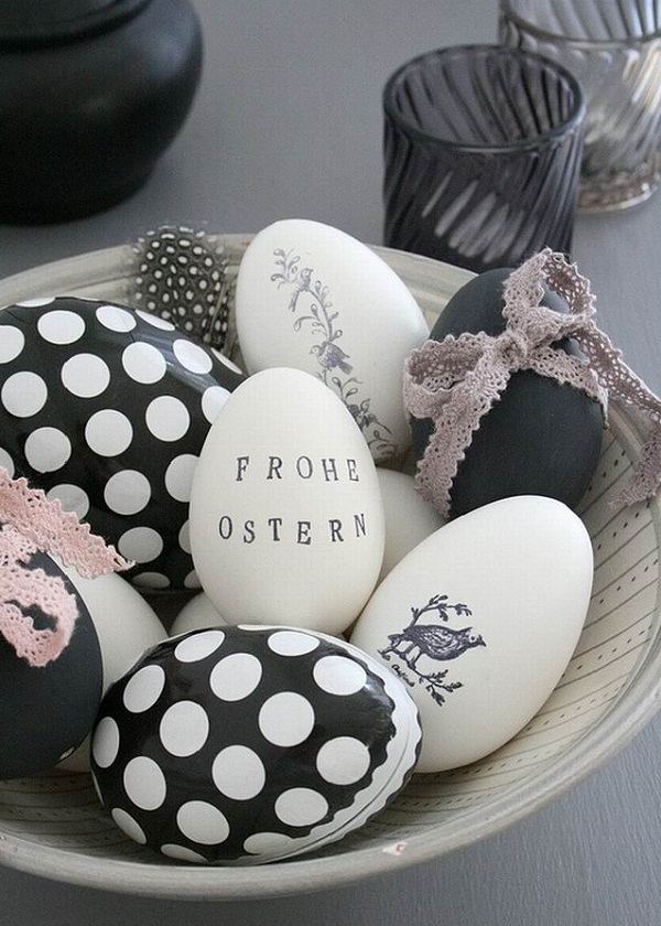 Easter holiday crafts ideas how to decorate eggs 