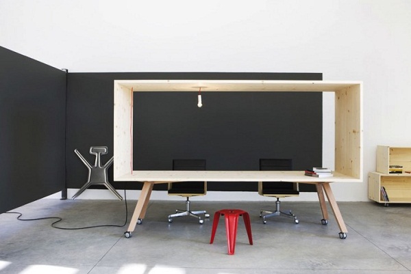 Harry Thaler flexible modern furniture minimalist design pine wood