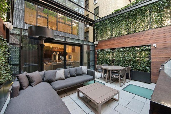 Indoor outdoor furniture green wall vertical greening City apartment