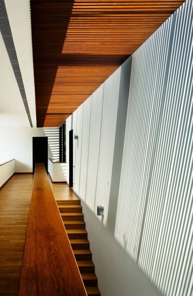 Interior modern wood stainless steel
