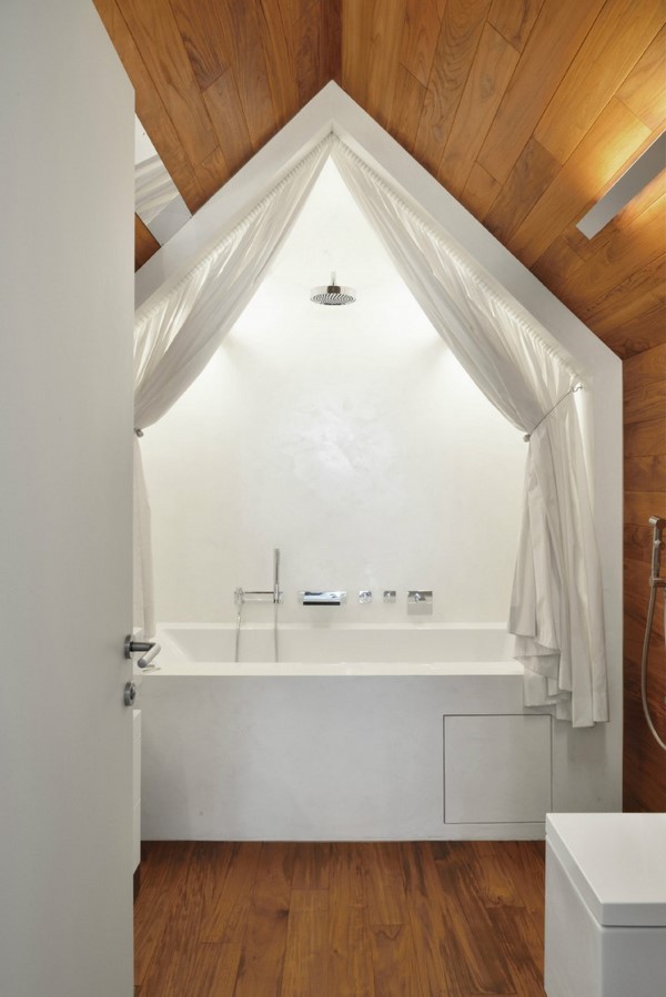 timber roof corian bathtub shower curtain 