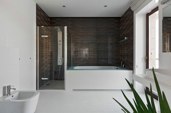 bathroom ideas pictures modern design bath walk in shower white brown