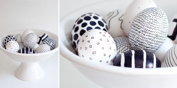 beautiful stylish easter eggs original patterns