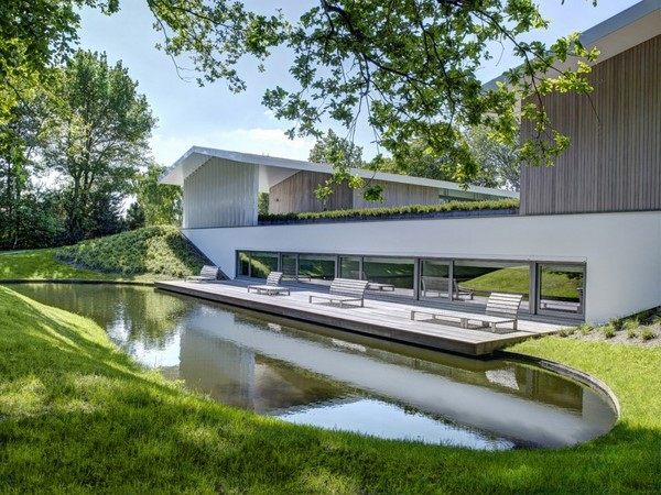 contemporary architecture decks and ideas garden pond