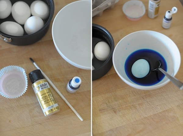 easter eggs decorating ideas how to make speckled eggs