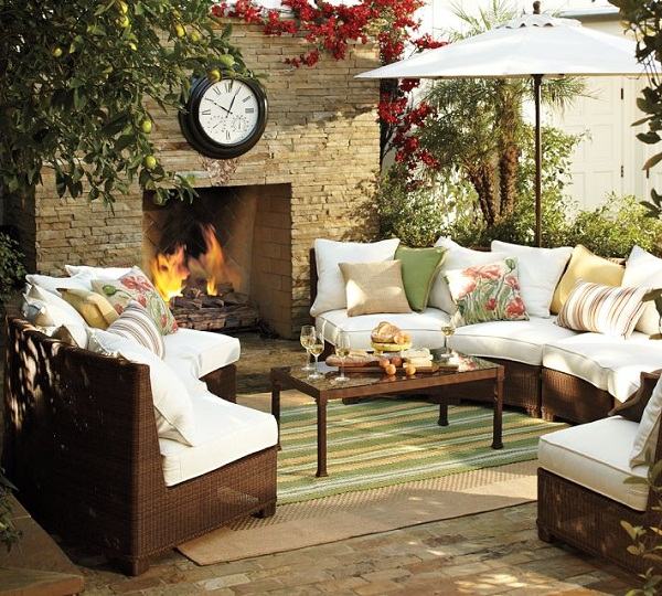 elegant-patio-furniture-design-sectional-sofa-garden-area-white-upholstery-colorful-cushions