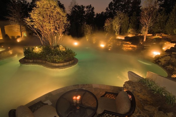 fantastic outdoor lighting swimming pool outdoor furniture