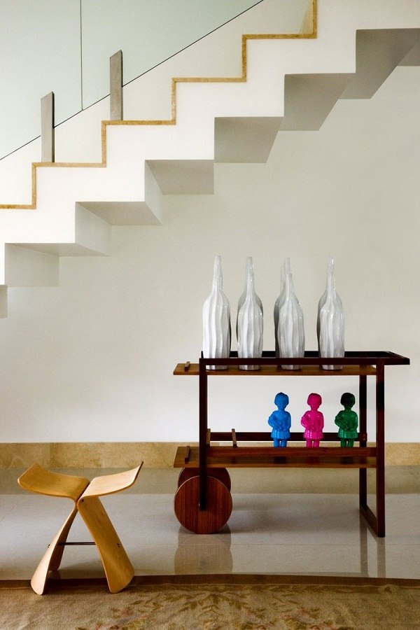 modern space saving staircase