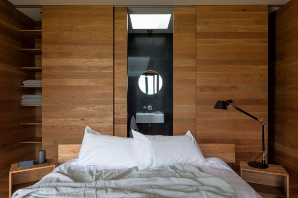 small bedroom wooden sliding wardrobe small black bathroom 