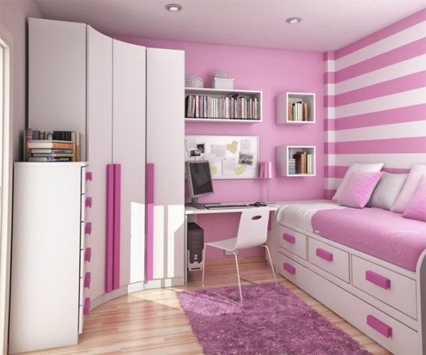 Cool girls room pastel color combination