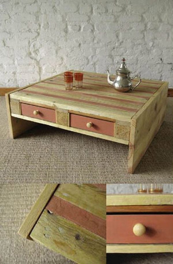 Creative coffee table Moroccan style