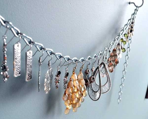 jewelry sorting ideas earrings organizer