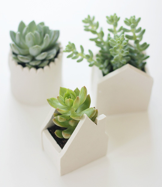 DIY planters and flower pot ideas mini planters