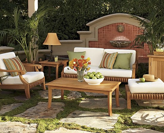 Garden decor outdoor furniture stone slabs