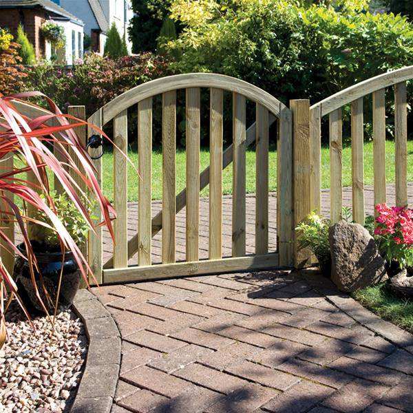 Instructions garden gates of wood form design arch 