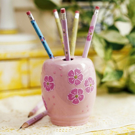 Kids Craft Ideas for Mothers Day Pencils holder