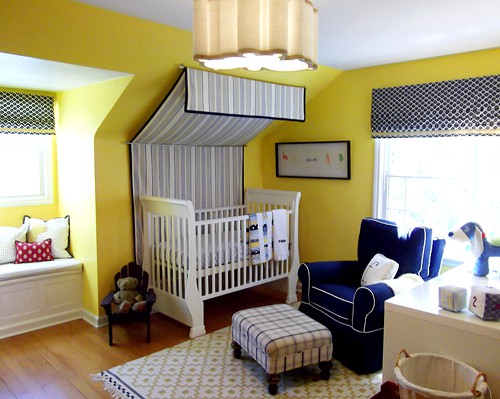Nursery room with attic ideas