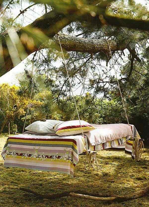 Outdoor beds design ideas crafts