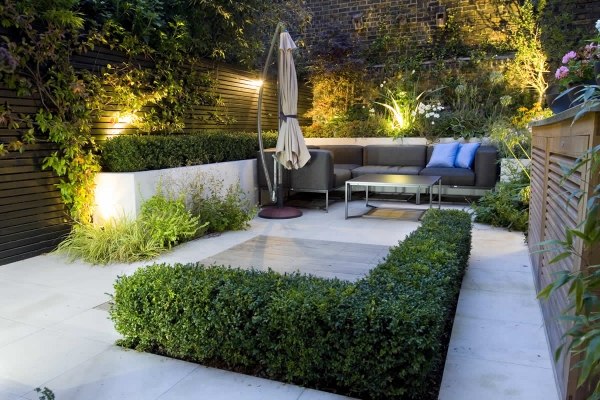 Small urban garden design - ideas for modern outdoor space