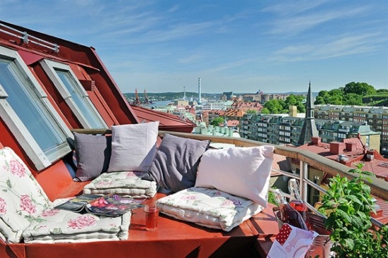 Rooftop balcony design ideas furniture