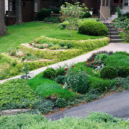 Sloping garden ideas and optimal solutions for landscape ...