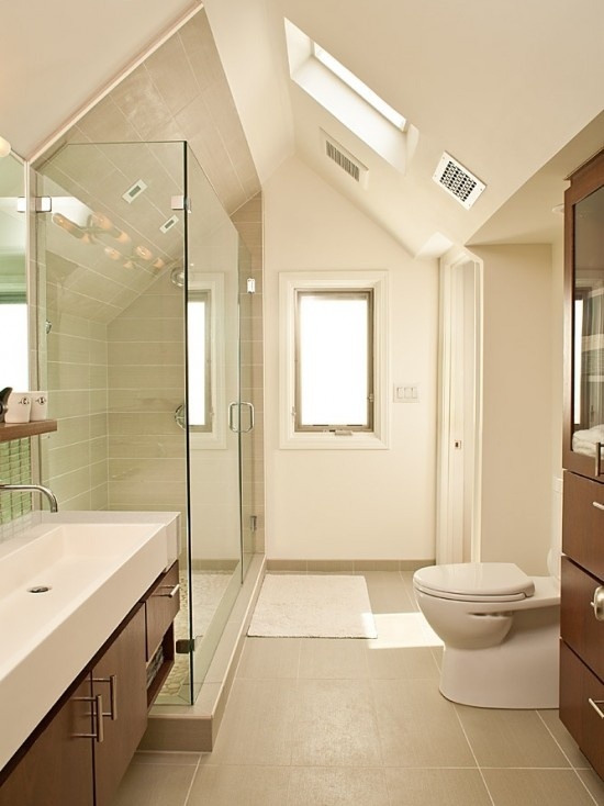 attic bathroom interior design ideas walk in shower tub