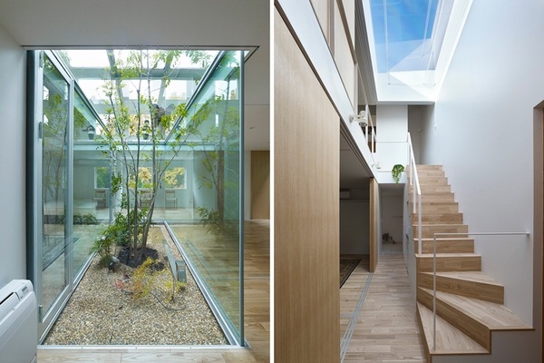 modern architecture solutions atlas house staircase and skylight void