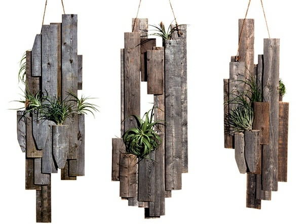 creative hanging planters ideas pallets wood