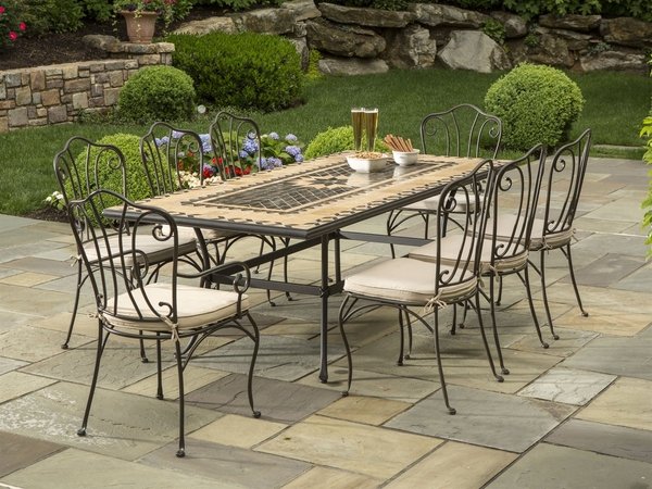 40 wrought iron patio furniture sets for a stylish outdoor area