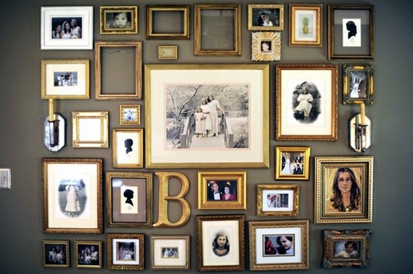 How To Arrange A Photo Wall Tips And Creative Ideas - Wall Of Frames Home Decor