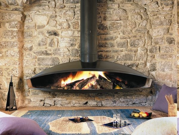 interior design elements contemporary fireplace