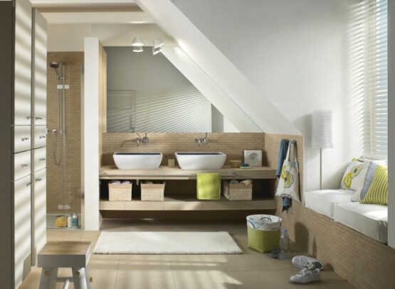 modern-attic-bathroom-slope-celing-neutral-colors