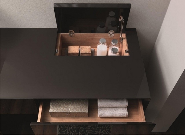 modern bathroom design ideas storage vanity unit 