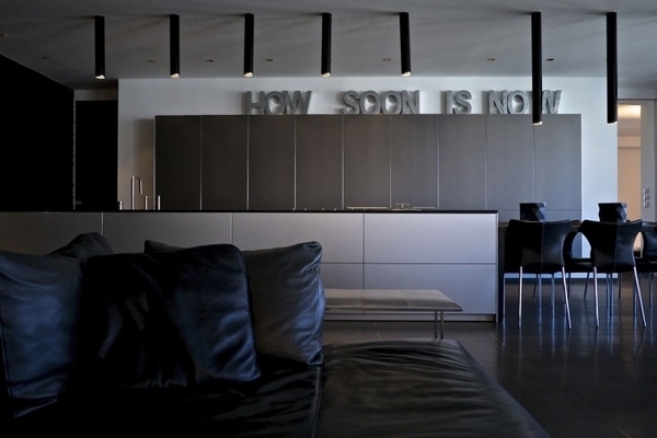 modern new design minimalist look kitchen cabinets