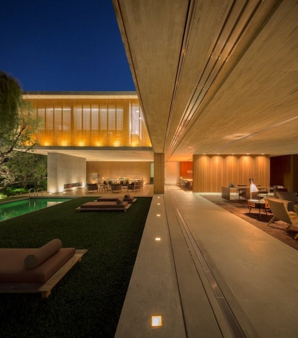 modern lighting home and exterior accents