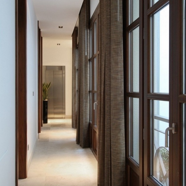 luxury mallorca windows natural light corridor