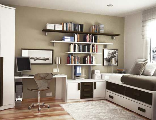 modern white furniture teen bedroom