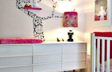 nursery-room-interior-design-decorating-ideas-black-white-pink-accents