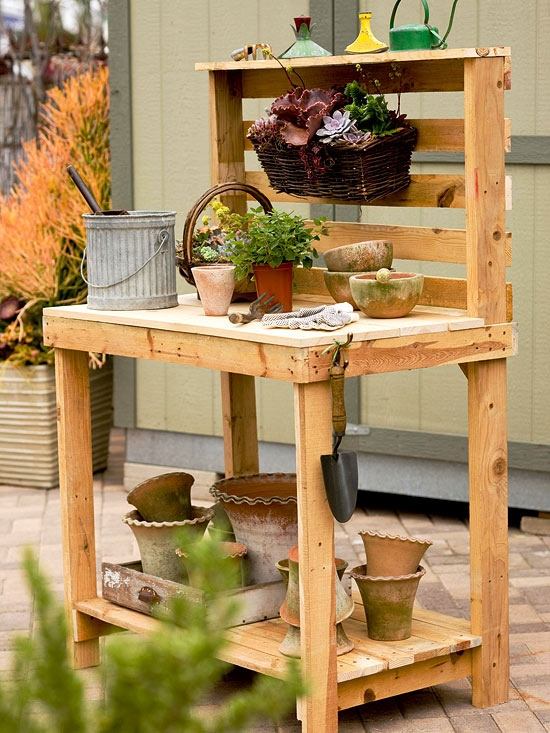 wooden pallets furniture table