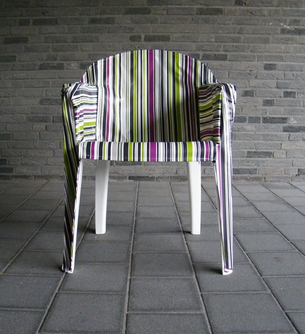 plastic chair upholstery DIY ideas