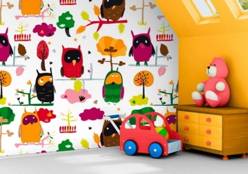 Birds Wall Stickers for Kids Room Decoration Accessories