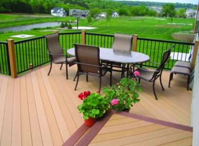 Black-railings-Wooden-Deck