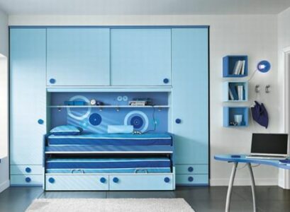 Blue-teen-boys-bedroom-design-storage-space-ideas
