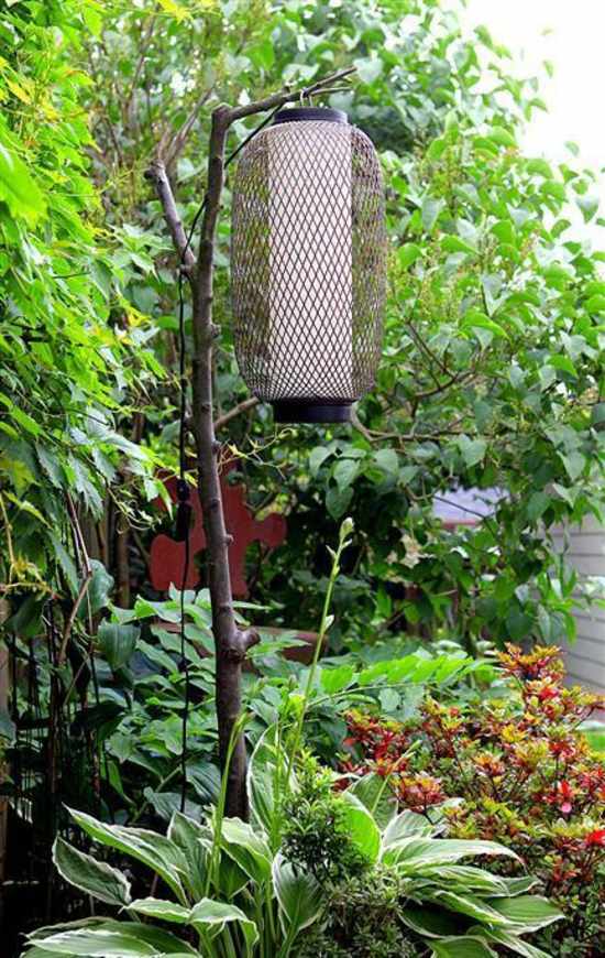 Cheap Garden Decoration Craft Ideas lantern rustic look