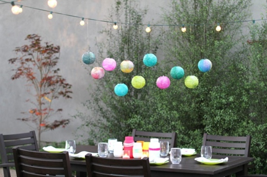 Childrens Birthday Party decoration colorful 