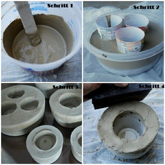DIY Candleholder step by step instructions