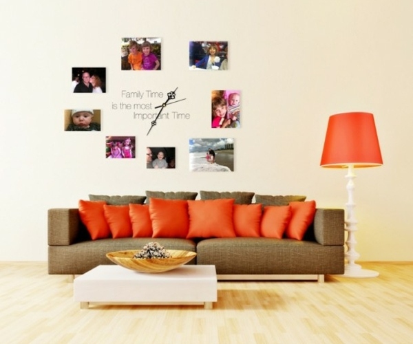 24 original ideas for your family photos wall